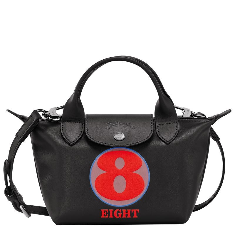 Black Men\'s Longchamp x Robert Indiana XS Handbags | 5180-AKTNU