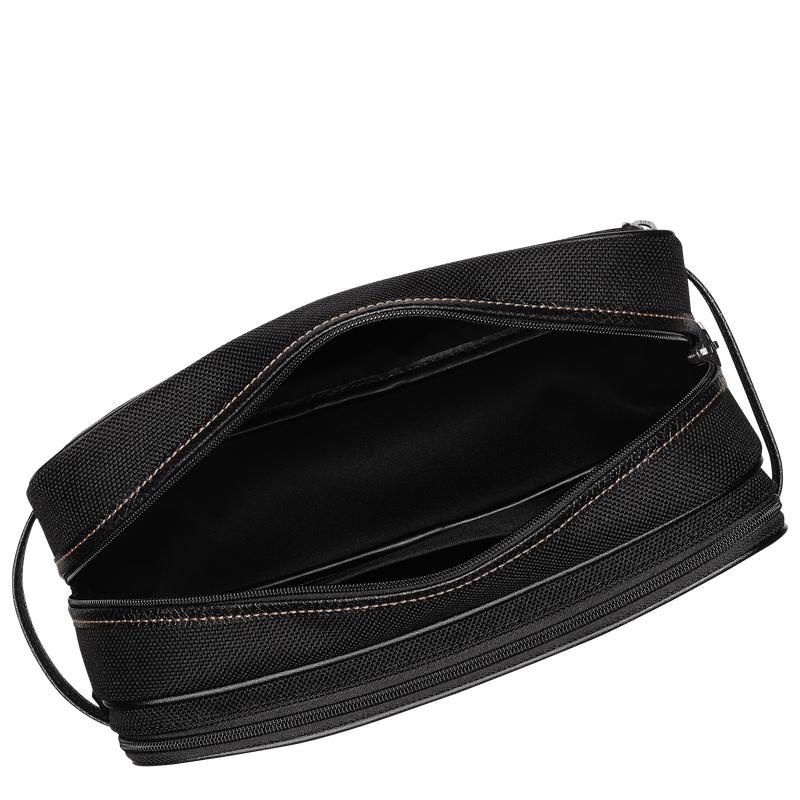 Black Women's Longchamp Boxford Toiletry Bags | 1342-MJSXE