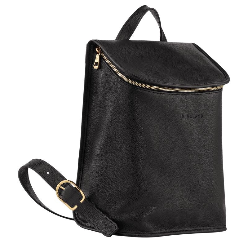 Black Women's Longchamp Le Foulonné Backpacks | 3891-GUQFR