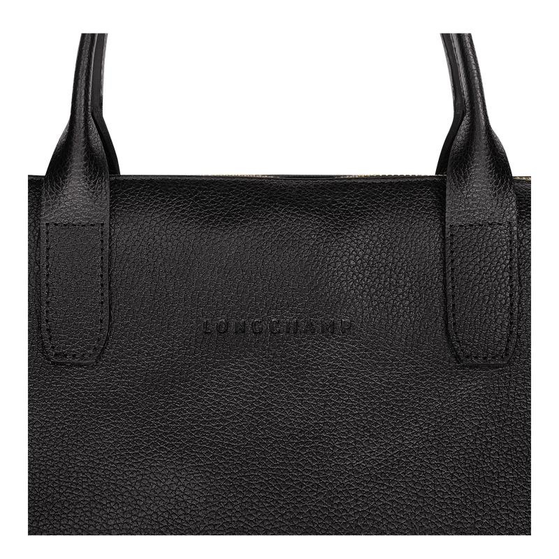 Black Women's Longchamp Le Foulonné S Briefcase | 7426-TXAIS