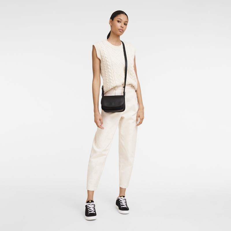 Black Women's Longchamp Le Foulonné S Crossbody Bags | 7051-SBUID