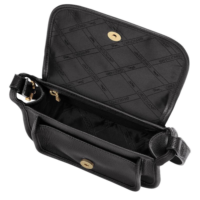 Black Women's Longchamp Le Foulonné S Crossbody Bags | 7051-SBUID