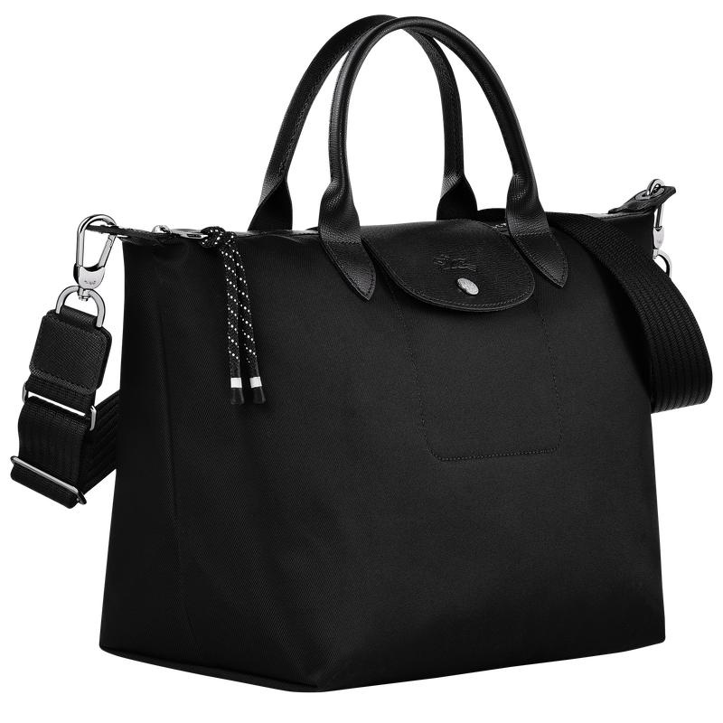 Black Women's Longchamp Le Pliage Energy L Handbags | 7680-SIMXK