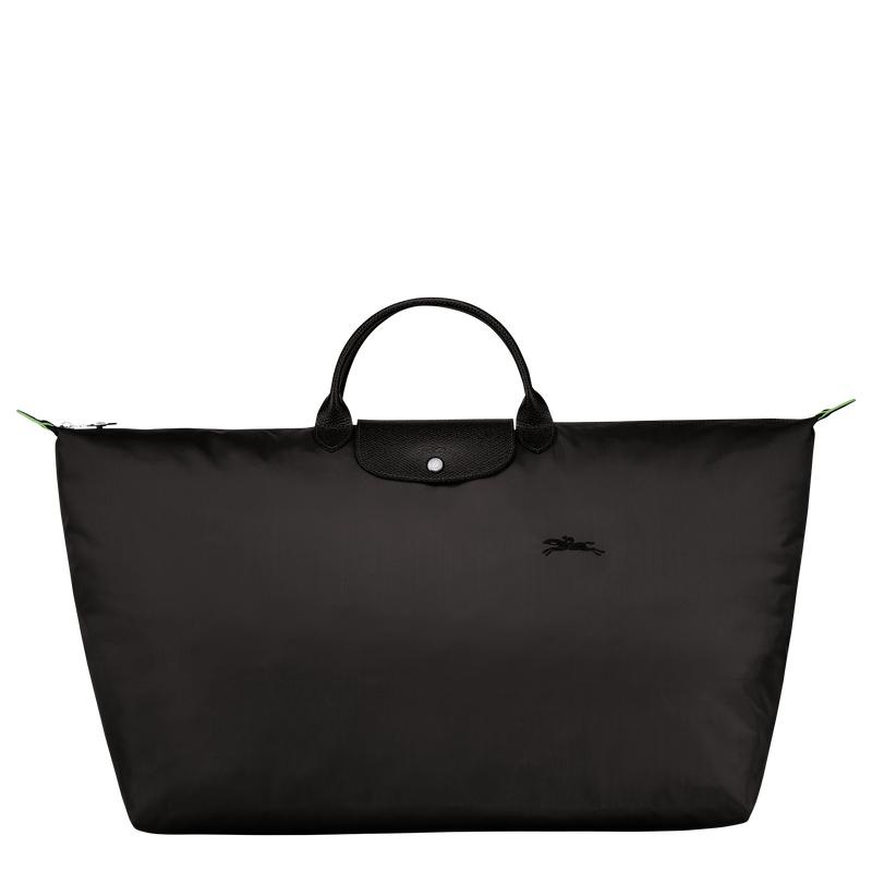 Black Women\'s Longchamp Le Pliage Green M Travel Bags | 1749-YDGHE