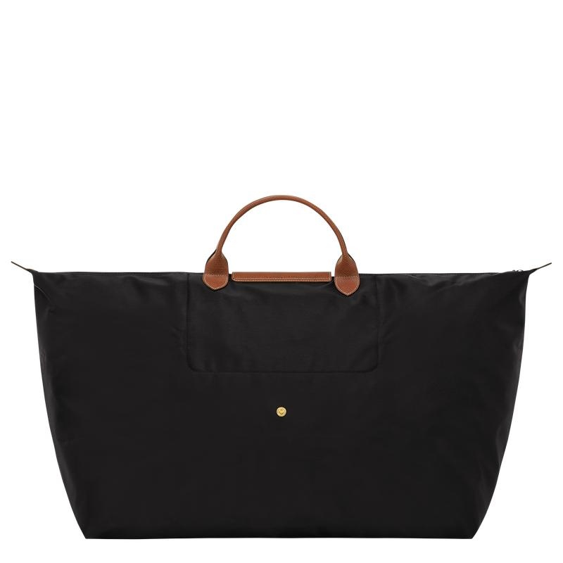 Black Women's Longchamp Le Pliage Original M Travel Bags | 5084-TDXBK