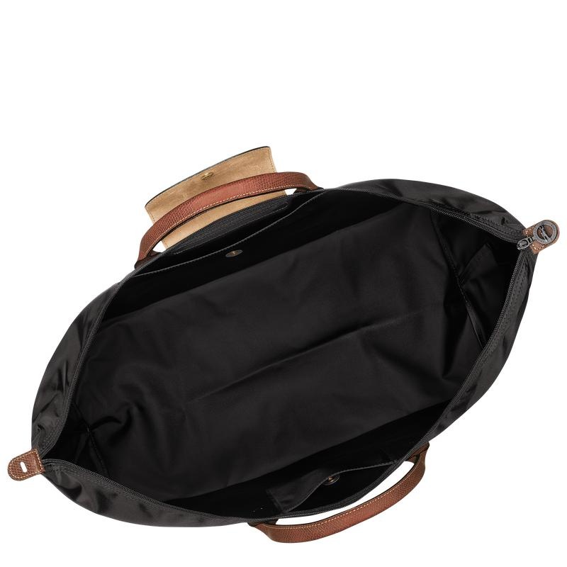 Black Women's Longchamp Le Pliage Original M Travel Bags | 5084-TDXBK