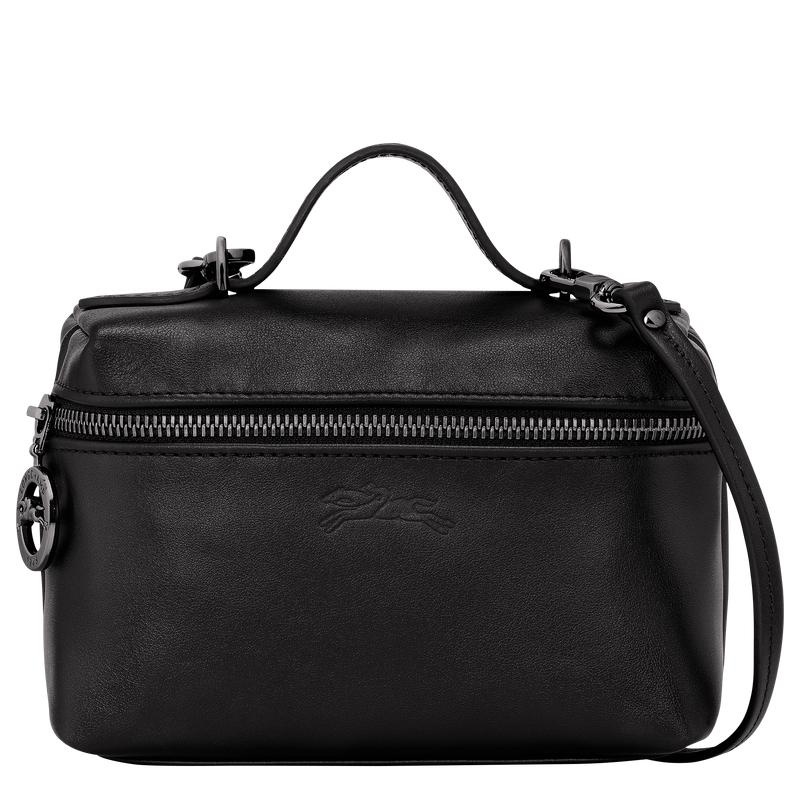 Black Women\'s Longchamp Le Pliage Xtra XS Vanity Crossbody Bags | 5706-CTZWK