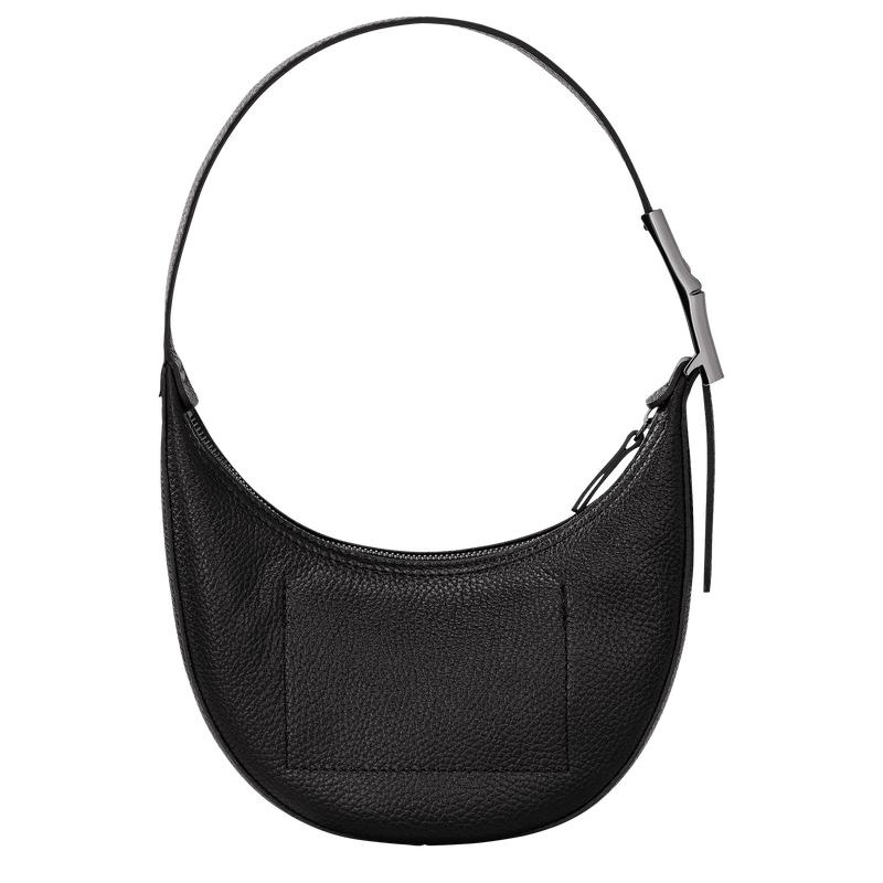 Black Women's Longchamp Roseau Essential S Hobo Bags | 5418-HALNO