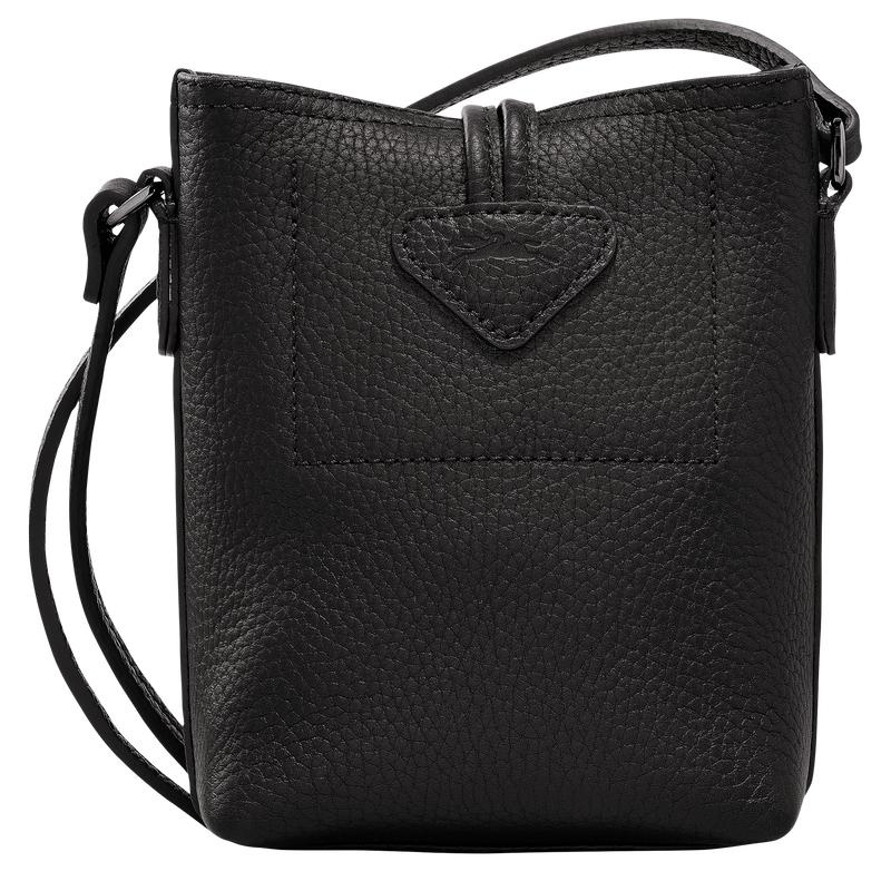 Black Women's Longchamp Roseau Essential XS Crossbody Bags | 0315-JRDSG