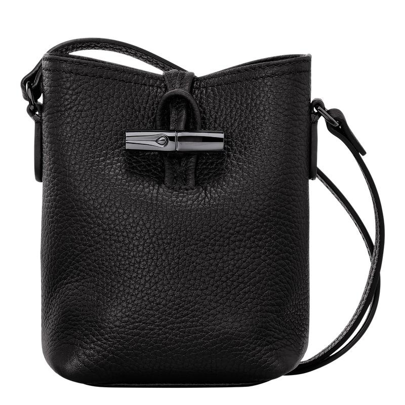 Black Women\'s Longchamp Roseau Essential XS Crossbody Bags | 0315-JRDSG