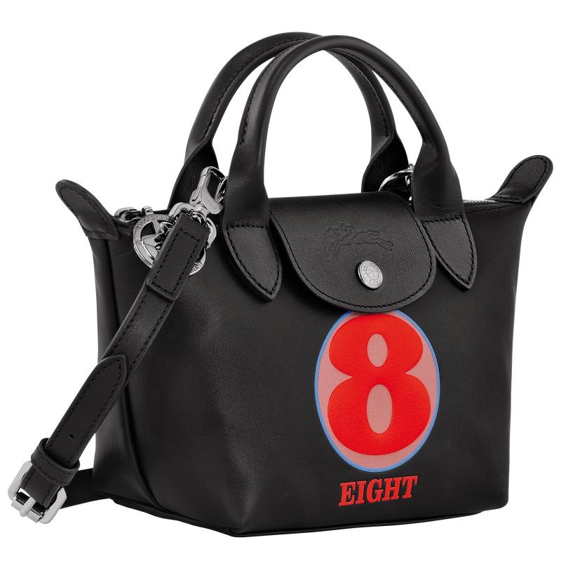 Black Women's Longchamp x Robert Indiana XS Handbags | 4367-YFKDQ