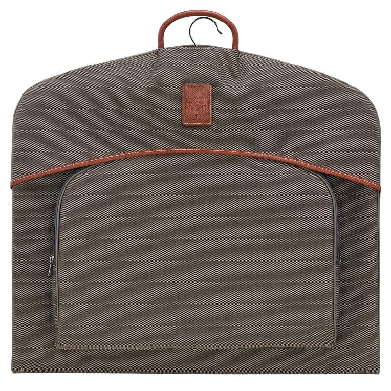 Brown Men\'s Longchamp Boxford Garment cover Travel Bags | 4609-OINES