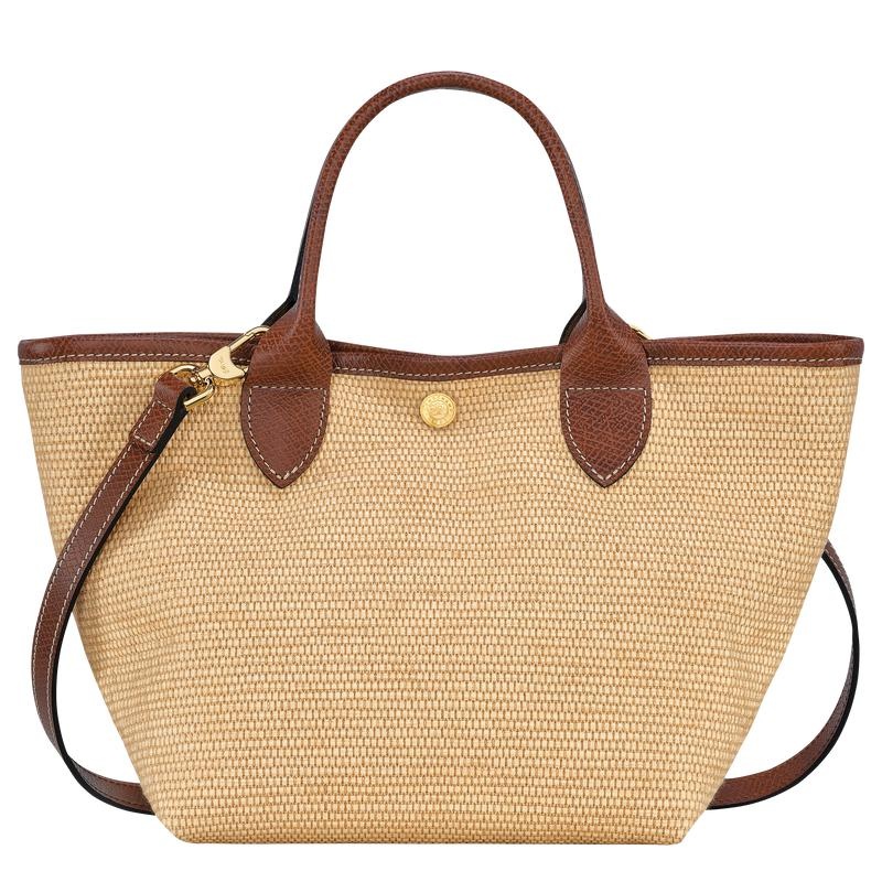 Brown Women's Longchamp Le Panier Pliage S Basket Bag | 9214-KVWBC