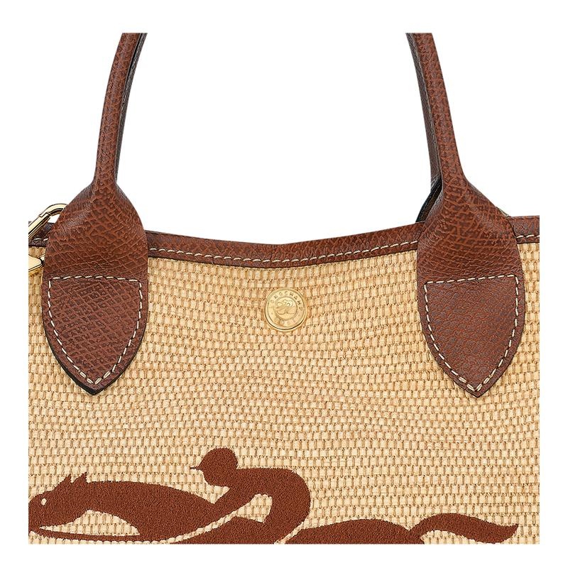 Brown Women's Longchamp Le Panier Pliage S Basket Bag | 9214-KVWBC