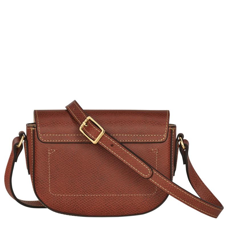 Brown Women's Longchamp Épure XS Crossbody Bags | 8713-JSEHV