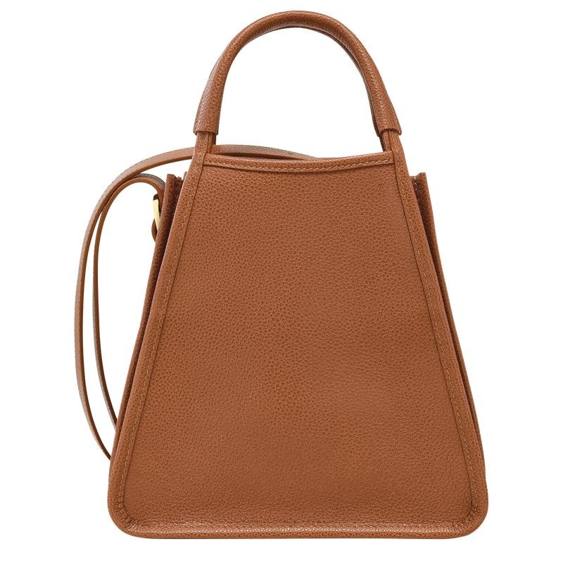 Caramel Brown Women's Longchamp Le Foulonné S Handbags | 5498-YVUJO