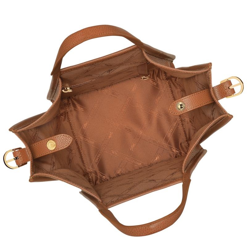 Caramel Brown Women's Longchamp Le Foulonné S Handbags | 5498-YVUJO