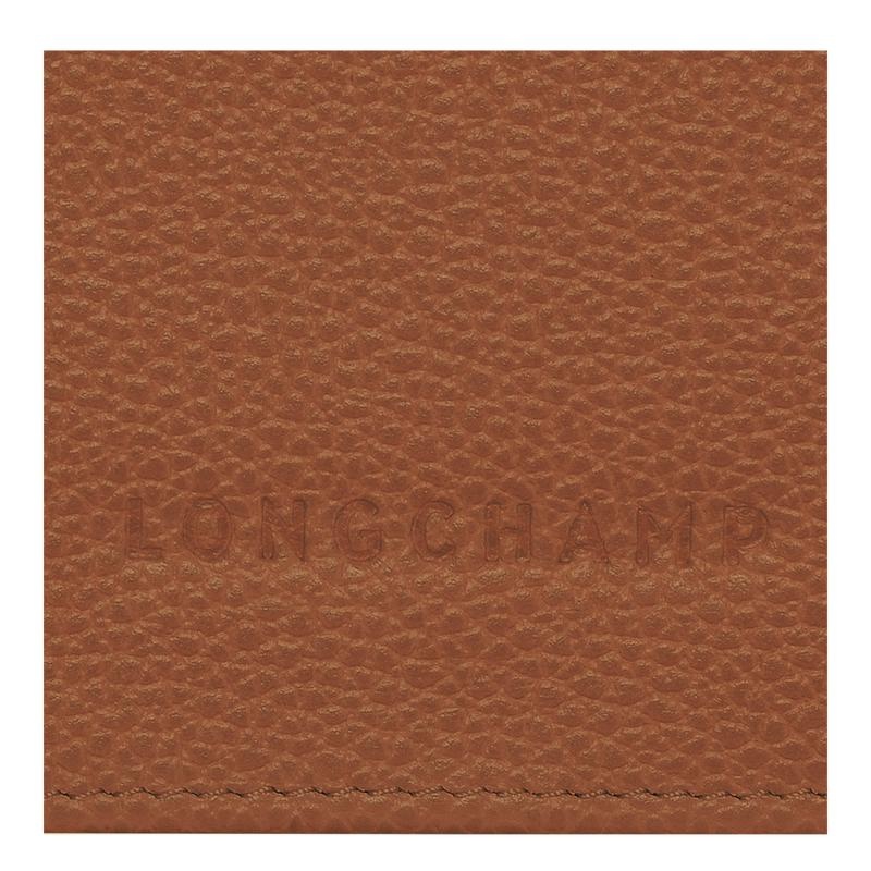 Caramel Brown Women's Longchamp Le Foulonné Continental Wallets | 2967-SMWYV