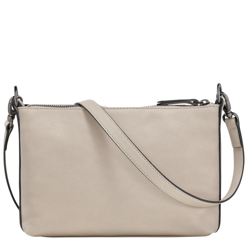 Clay Grey Women's Longchamp 3D S Crossbody Bags | 9531-QNHIM