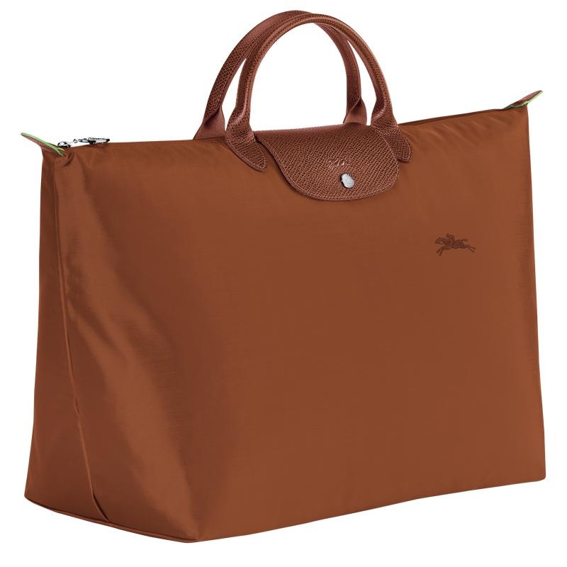 Cognac Brown Men's Longchamp Le Pliage Green S Travel Bags | 1793-WNJEC