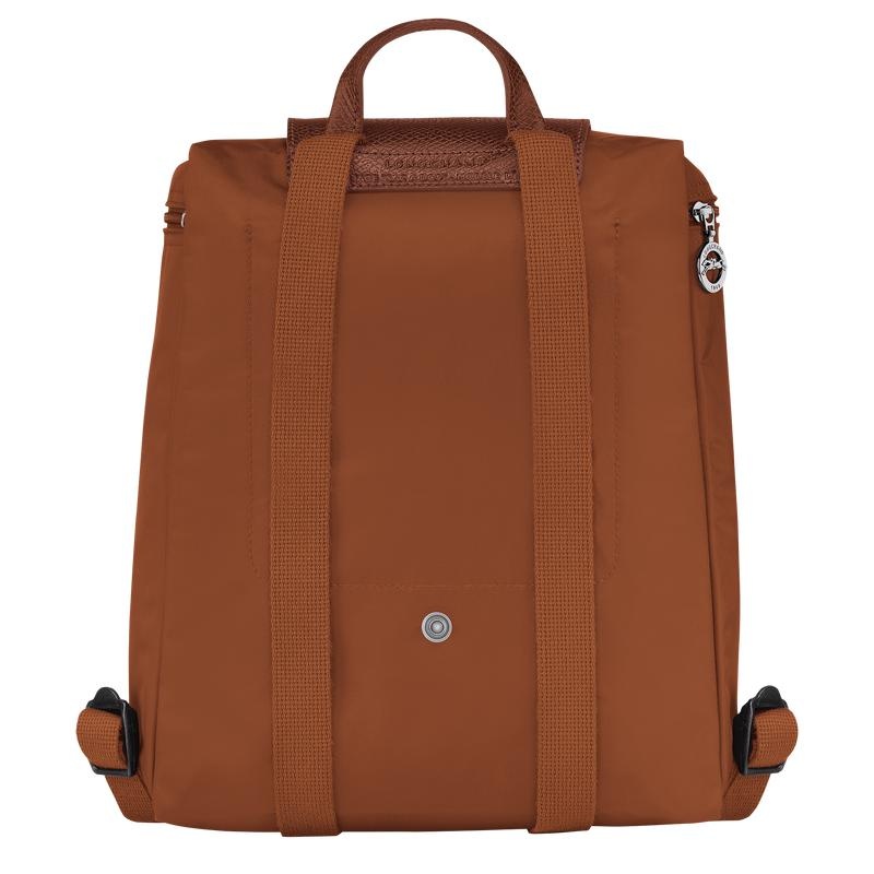 Cognac Brown Men's Longchamp Le Pliage Green M Backpacks | 2865-NKUBV