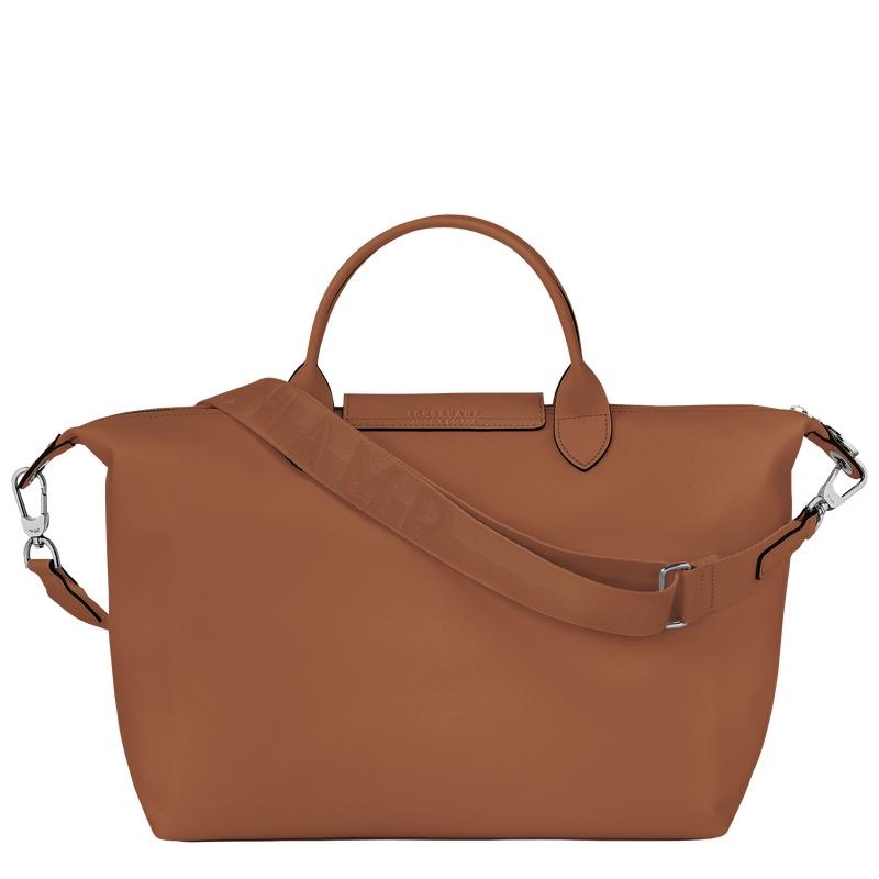 Cognac Brown Men's Longchamp Le Pliage Xtra L Handbags | 8951-EUQFW