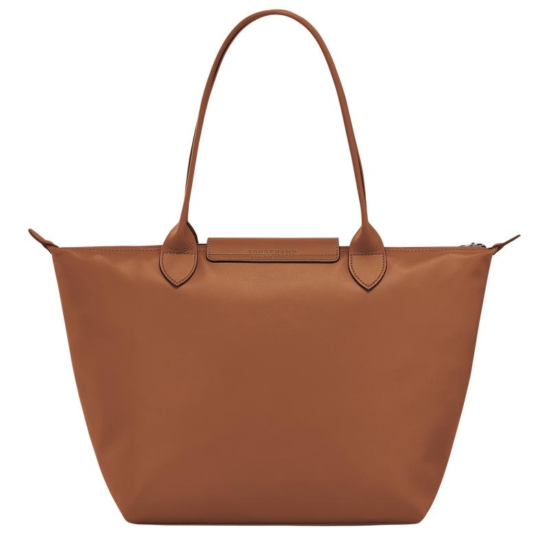 Cognac Brown Women's Longchamp Le Pliage Xtra M Tote Bag | 7306-LTPOC