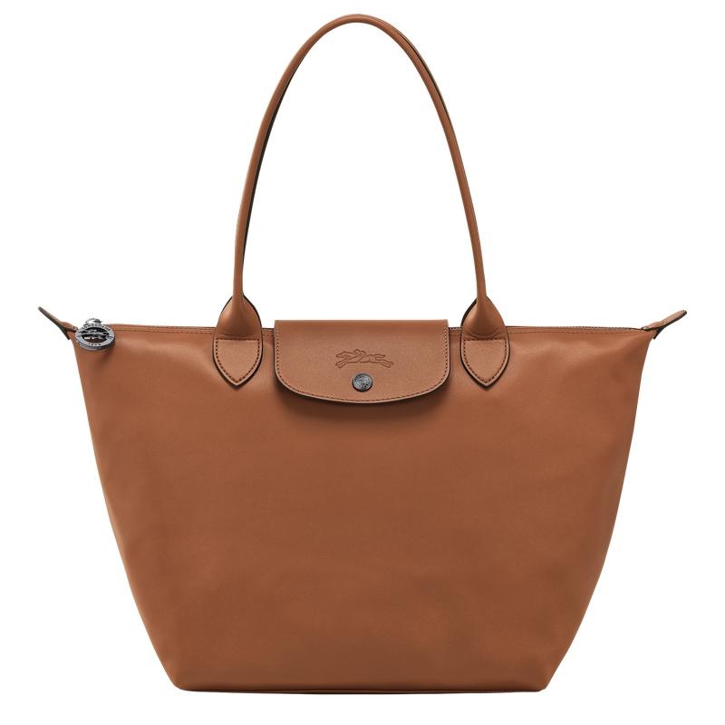 Cognac Brown Women\'s Longchamp Le Pliage Xtra M Tote Bag | 7306-LTPOC