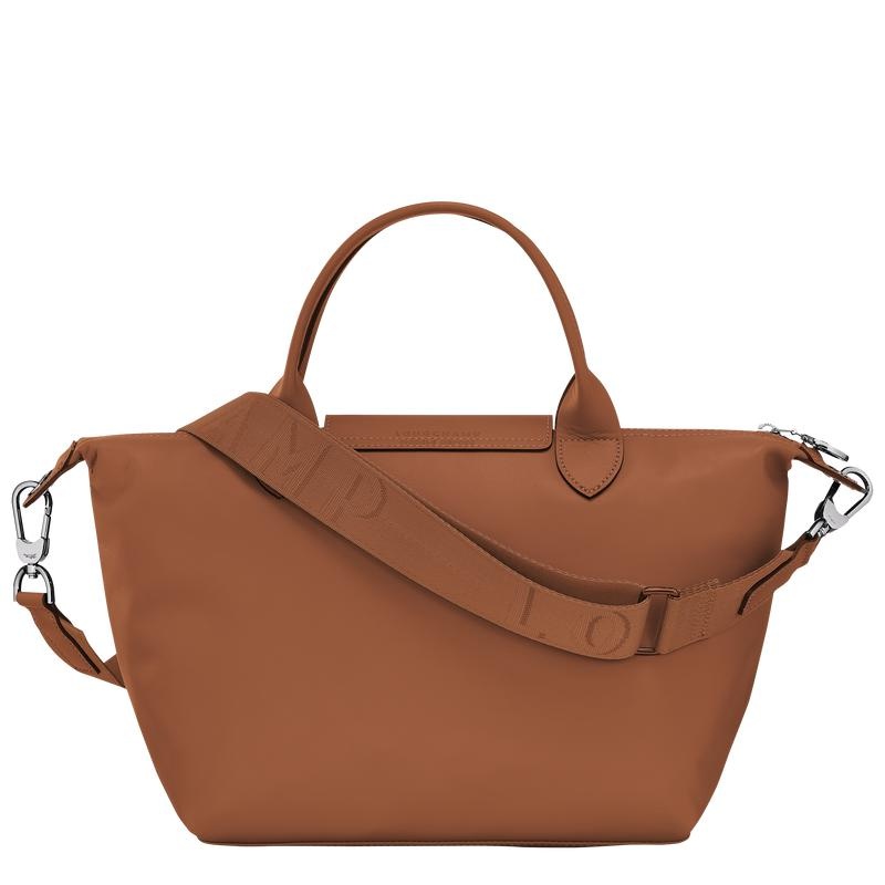 Cognac Brown Women's Longchamp Le Pliage Xtra S Handbags | 4895-IBGFK