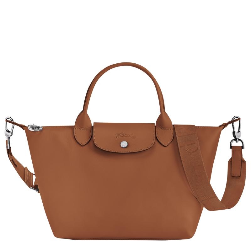 Cognac Brown Women\'s Longchamp Le Pliage Xtra S Handbags | 4895-IBGFK