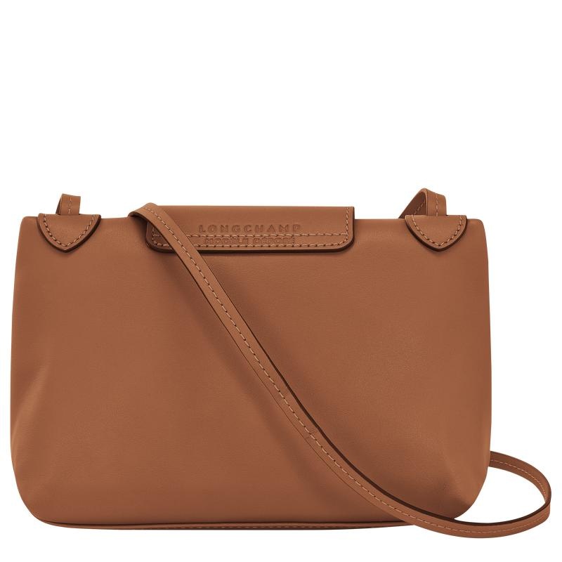 Cognac Brown Women's Longchamp Le Pliage Xtra XS Crossbody Bags | 8536-AZMVH