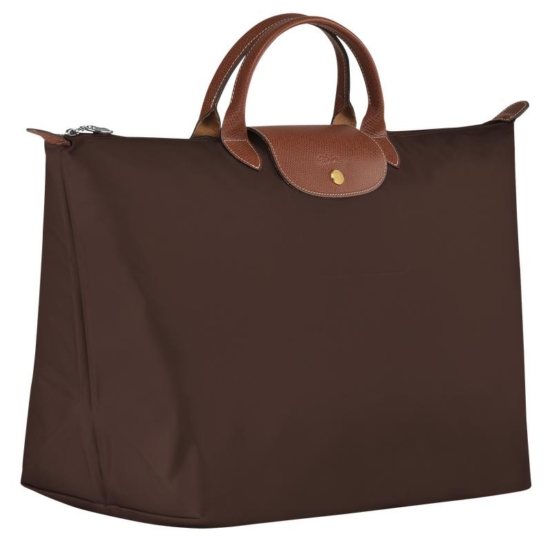 Ebony Brown Women's Longchamp Le Pliage Original S Travel Bags | 6024-TBXIR