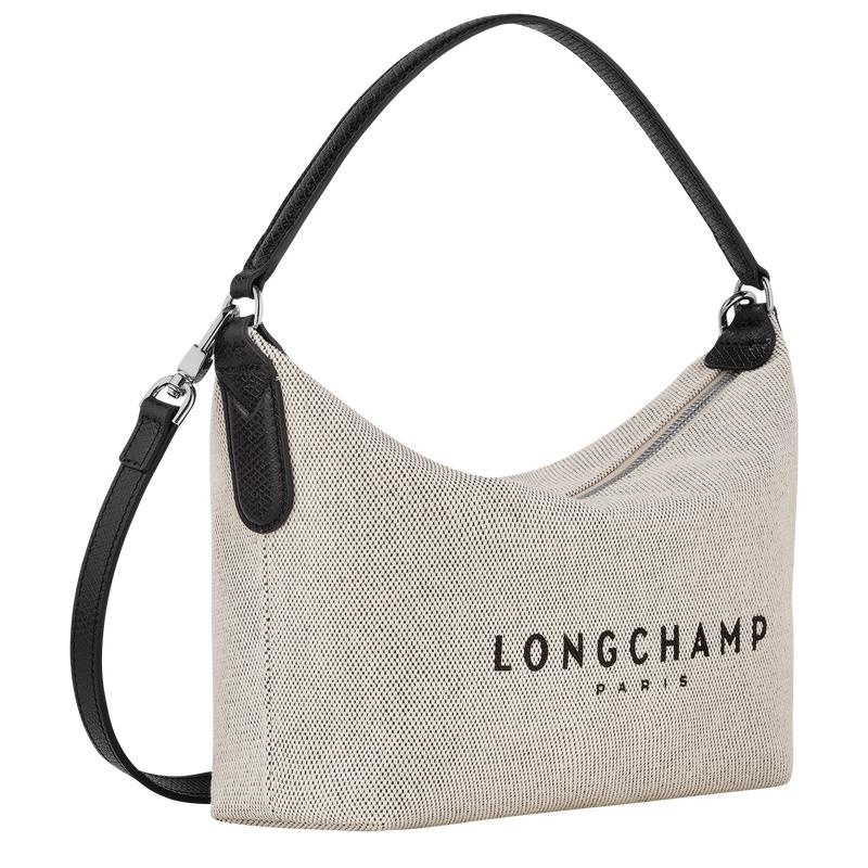 Ecru White Women's Longchamp Essential S Crossbody Bags | 3874-SOUAV