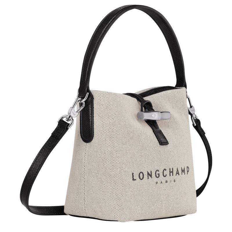 Ecru White Women's Longchamp Essential XS Bucket Bag | 4152-YFEPI