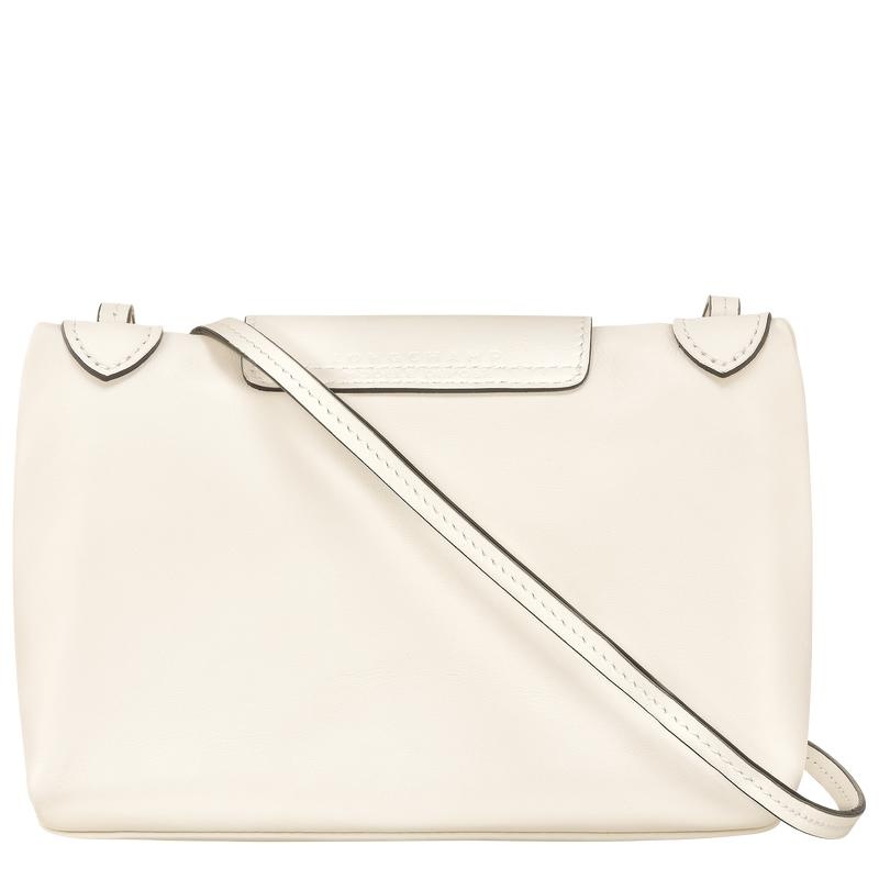 Ecru White Women's Longchamp Le Pliage Xtra XS Crossbody Bags | 4950-CMERJ