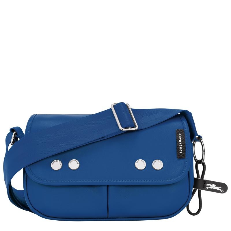 Electric Blue Women\'s Longchamp Très Paris S Crossbody Bags | 6743-XVFUM