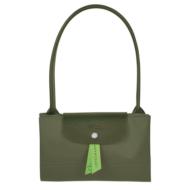 Forest Green Women's Longchamp Le Pliage Green L Tote Bag | 4863-YKFDR