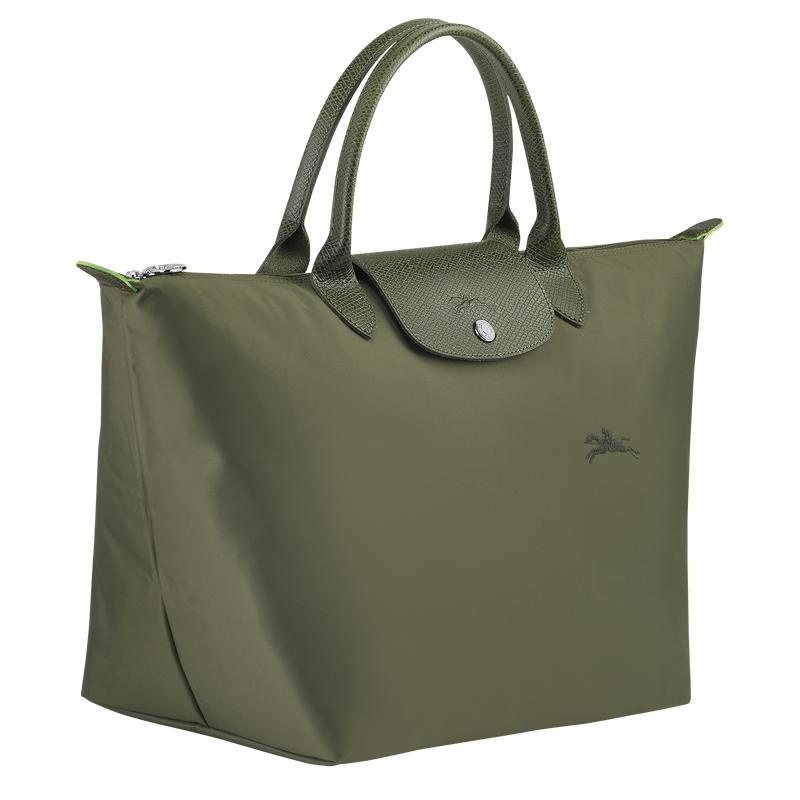 Forest Green Women's Longchamp Le Pliage Green M Handbags | 9580-DWAIF