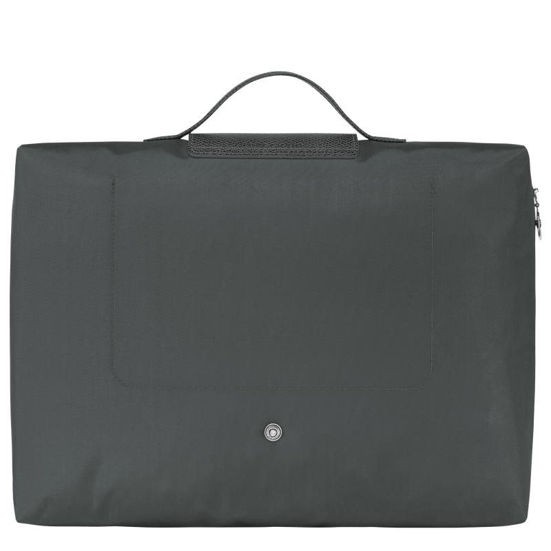 Graphite Grey Men's Longchamp Le Pliage Green S Briefcase | 0715-MOYBG