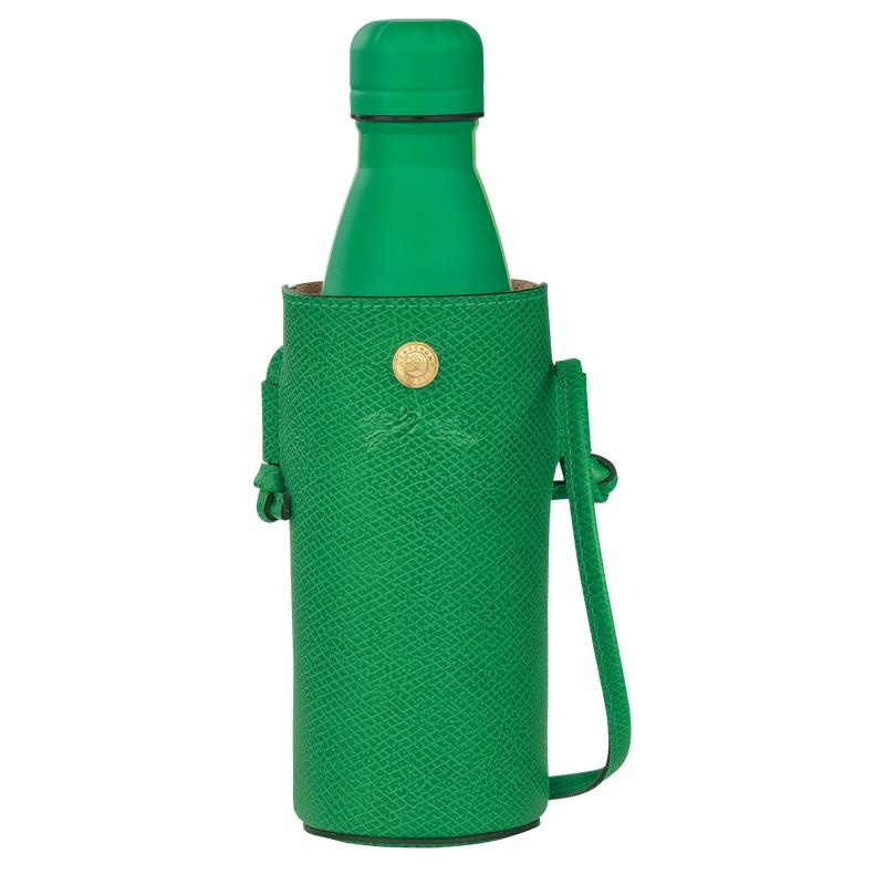 Green Men\'s Longchamp Épure Bottle Bottle Holder Bag | 3724-POJEZ