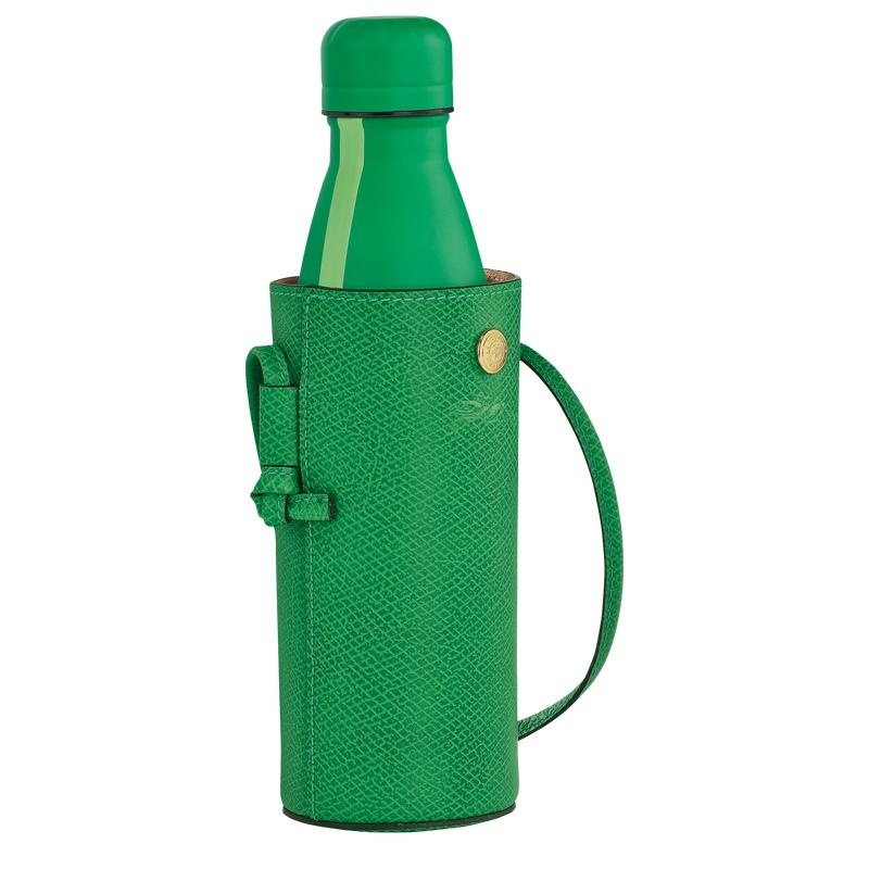 Green Men's Longchamp Épure Bottle Bottle Holder Bag | 6841-VCZMY