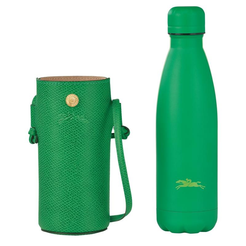 Green Men's Longchamp Épure Bottle Bottle Holder Bag | 6841-VCZMY