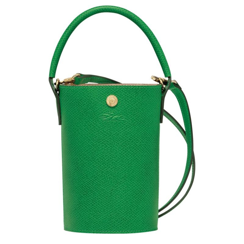 Green Women\'s Longchamp Épure XS Crossbody Bags | 6042-WYDCE