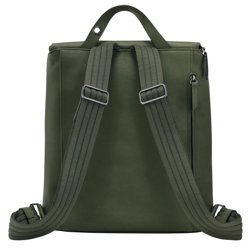 Khaki Men's Longchamp 3D M Backpacks | 0935-XDFPB