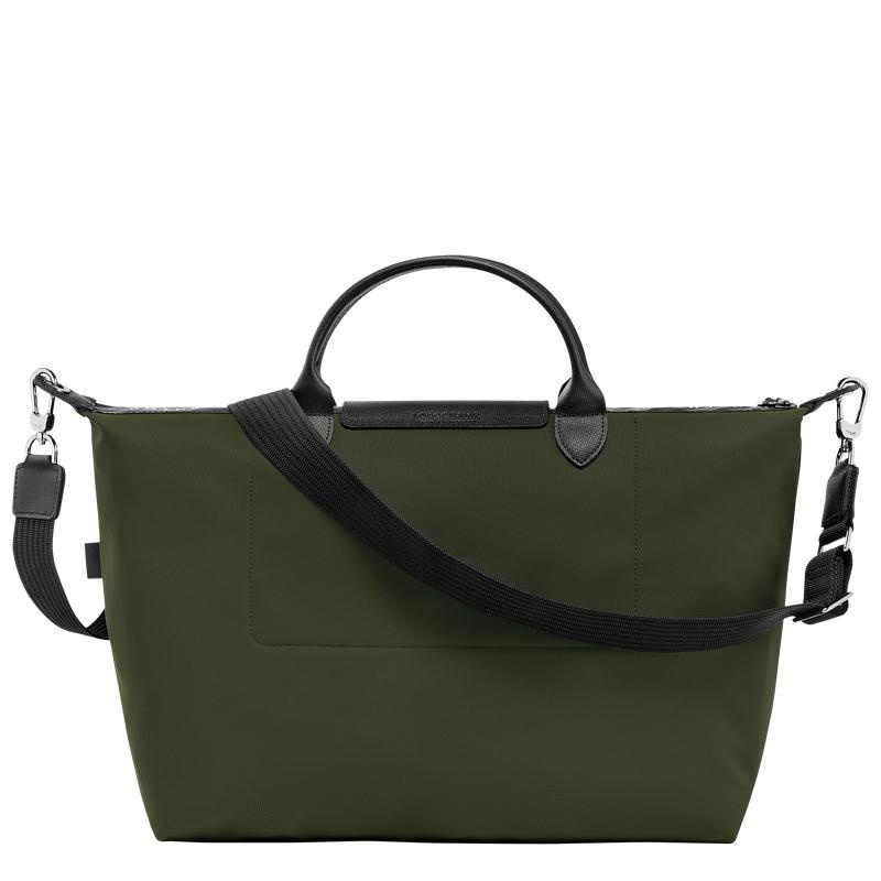 Khaki Men's Longchamp Le Pliage Energy XL Handbags | 4592-SKQYP