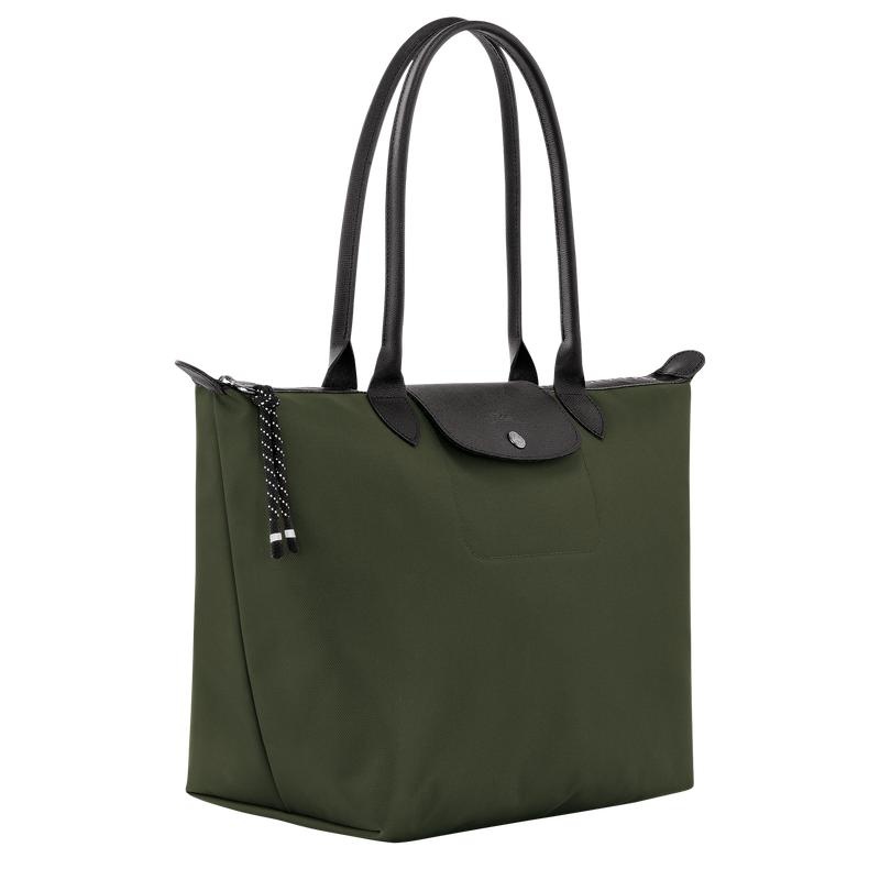 Khaki Women's Longchamp Le Pliage Energy L Tote Bag | 4983-FHRYM