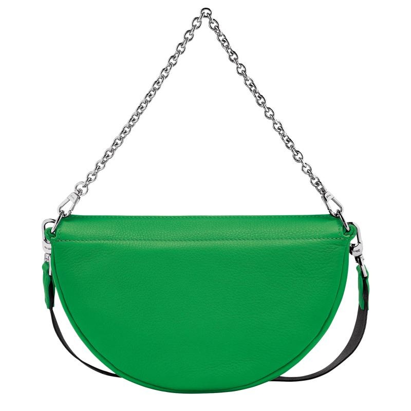 Lawn Green Women's Longchamp Smile S Crossbody Bags | 2186-MSHXC