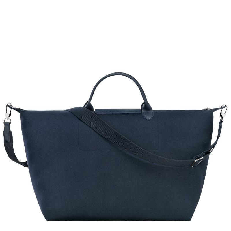 Navy Men's Longchamp Le Pliage Collection Travel Bags | 7451-YXVPK