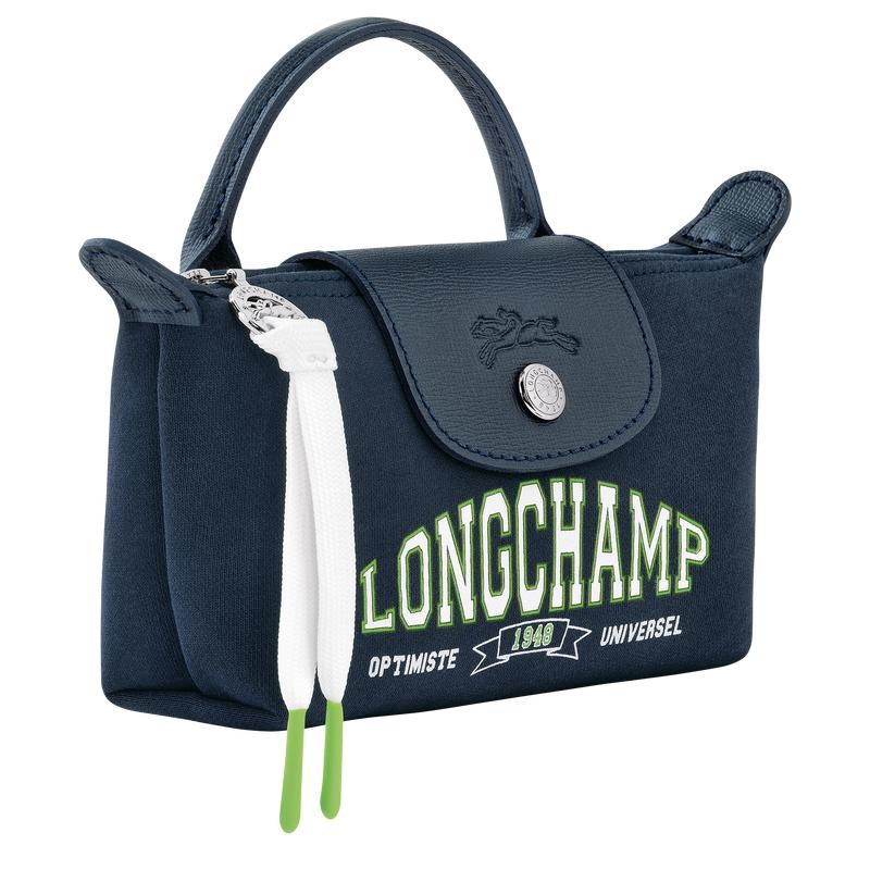 Navy Men's Longchamp Le Pliage Collection Pouches | 7381-KQDYM