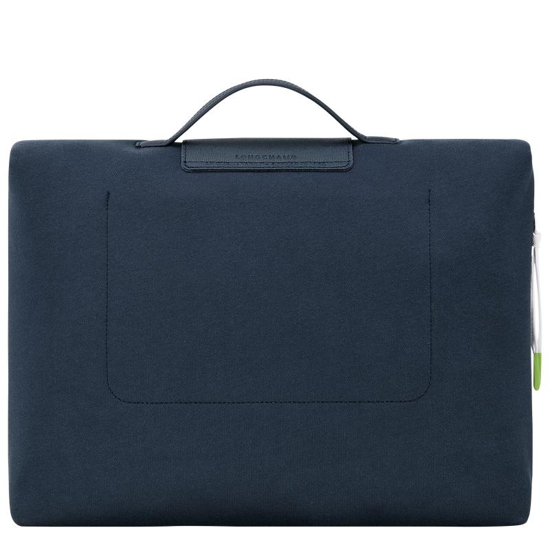 Navy Men's Longchamp Le Pliage Collection Briefcase | 2759-EYXKT